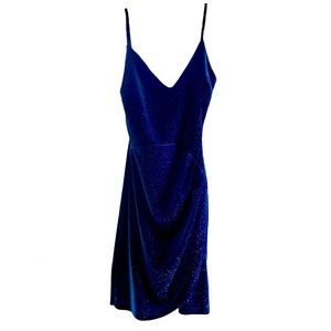 Beautiful blue sparkle dress from Windsor size medium, fits more like a small